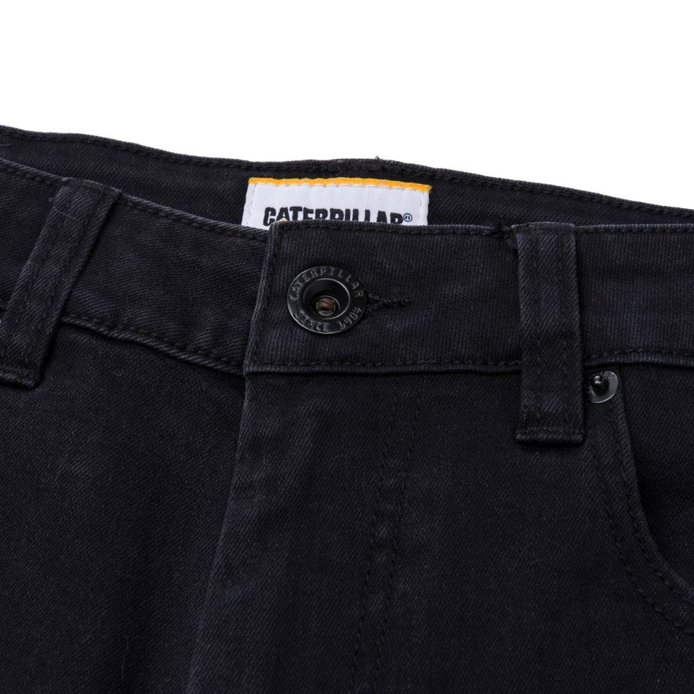 PANTALÓN JEAN HOMBRE TRIBLEND STRETCH DENIM SLIM NEGRO - 3