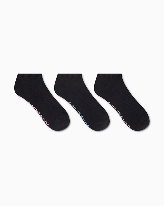 MEDIAS MUJER PACK X3 TALONERAS NEGRO V1 - 2