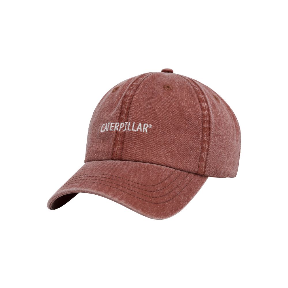 GORRO UNISEX 6 PANEL WASHED UNSTRUCTURED ROJO - 1