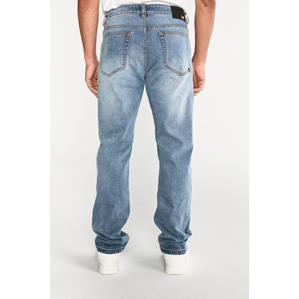 PANTALÓN JEAN HOMBRE TRIBLEND STRETCH DENIM STRAIGHT AZUL - 2