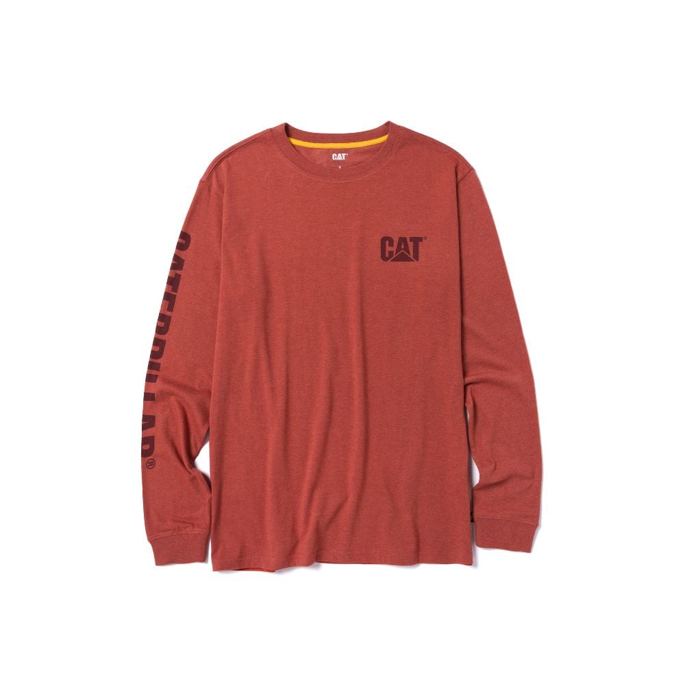 POLO HOMBRE TRADEMARK BANNER L/S ROJO - 1
