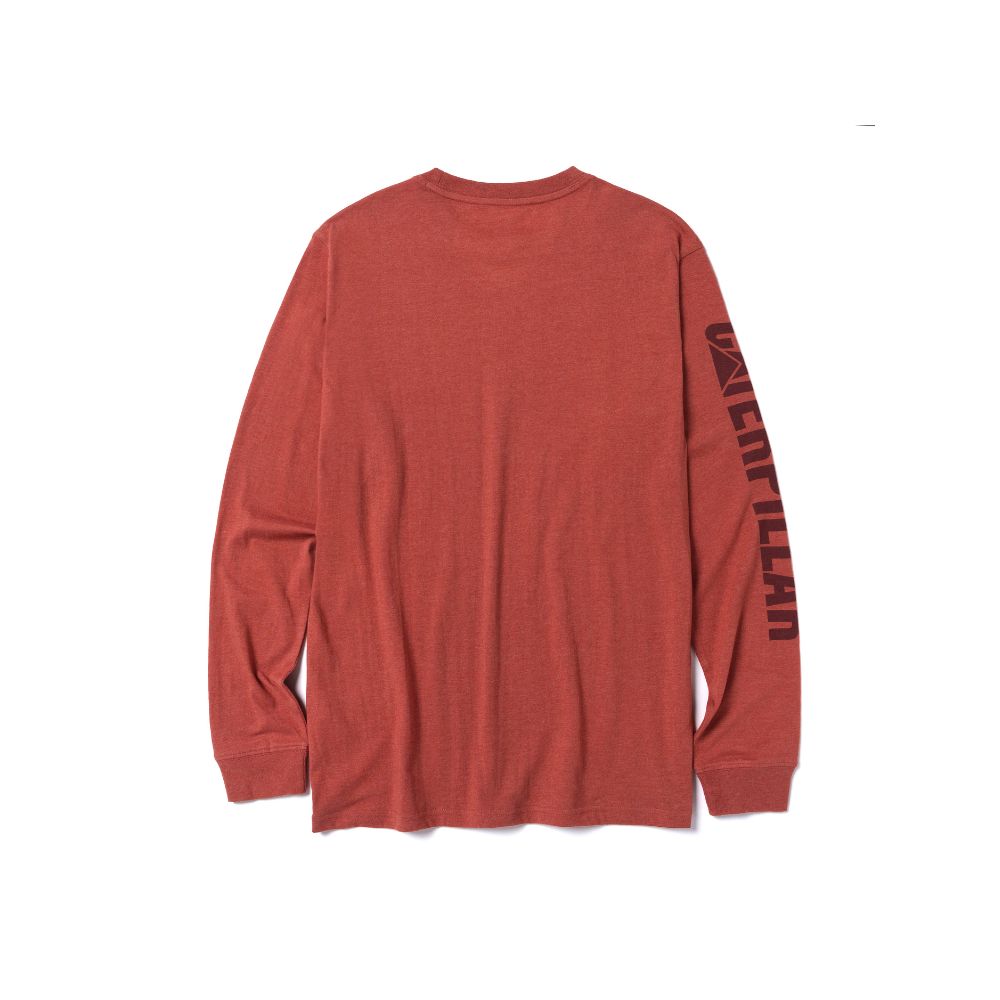 POLO HOMBRE TRADEMARK BANNER L/S ROJO - 2