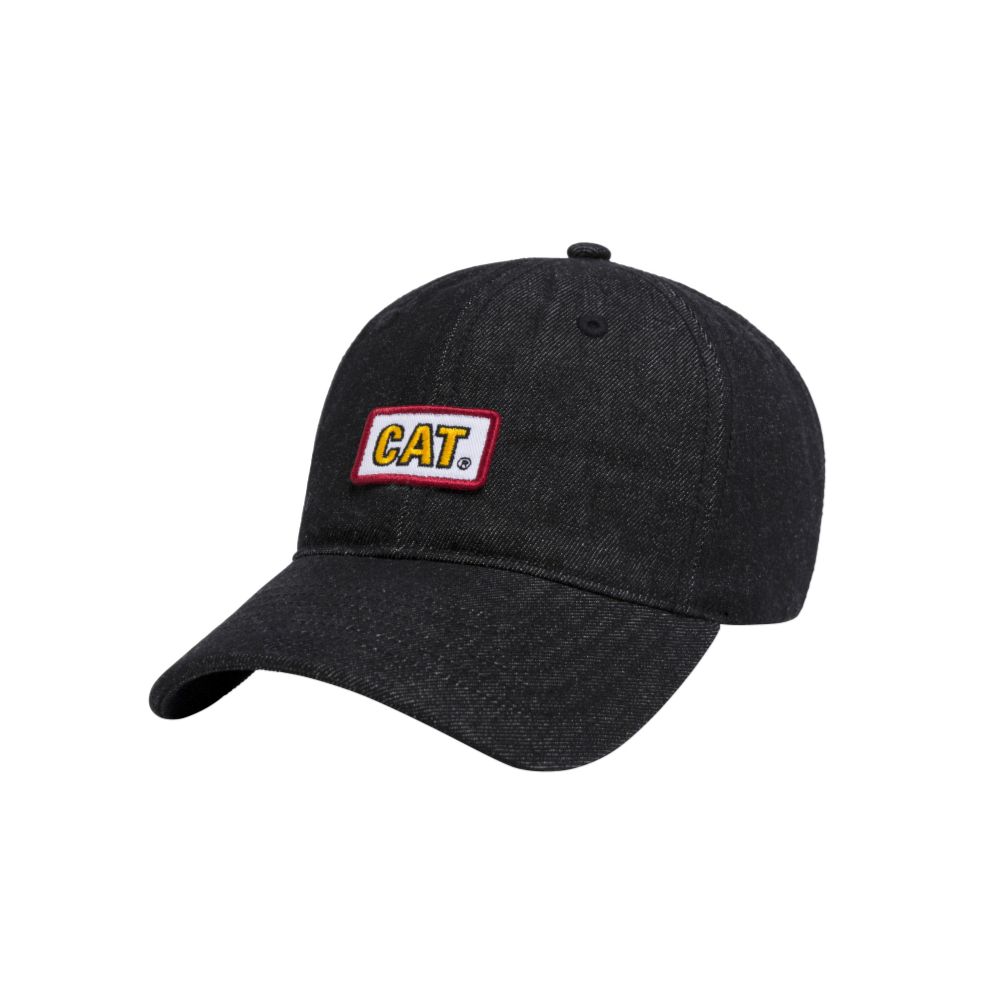 GORRO UNISEX 6 PANEL PATCH NEGRO - 1