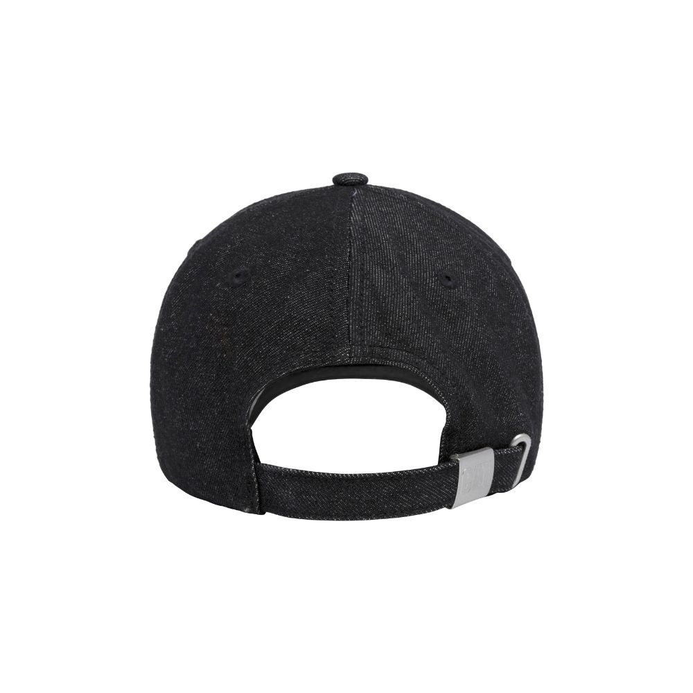 GORRO UNISEX 6 PANEL PATCH NEGRO - 2