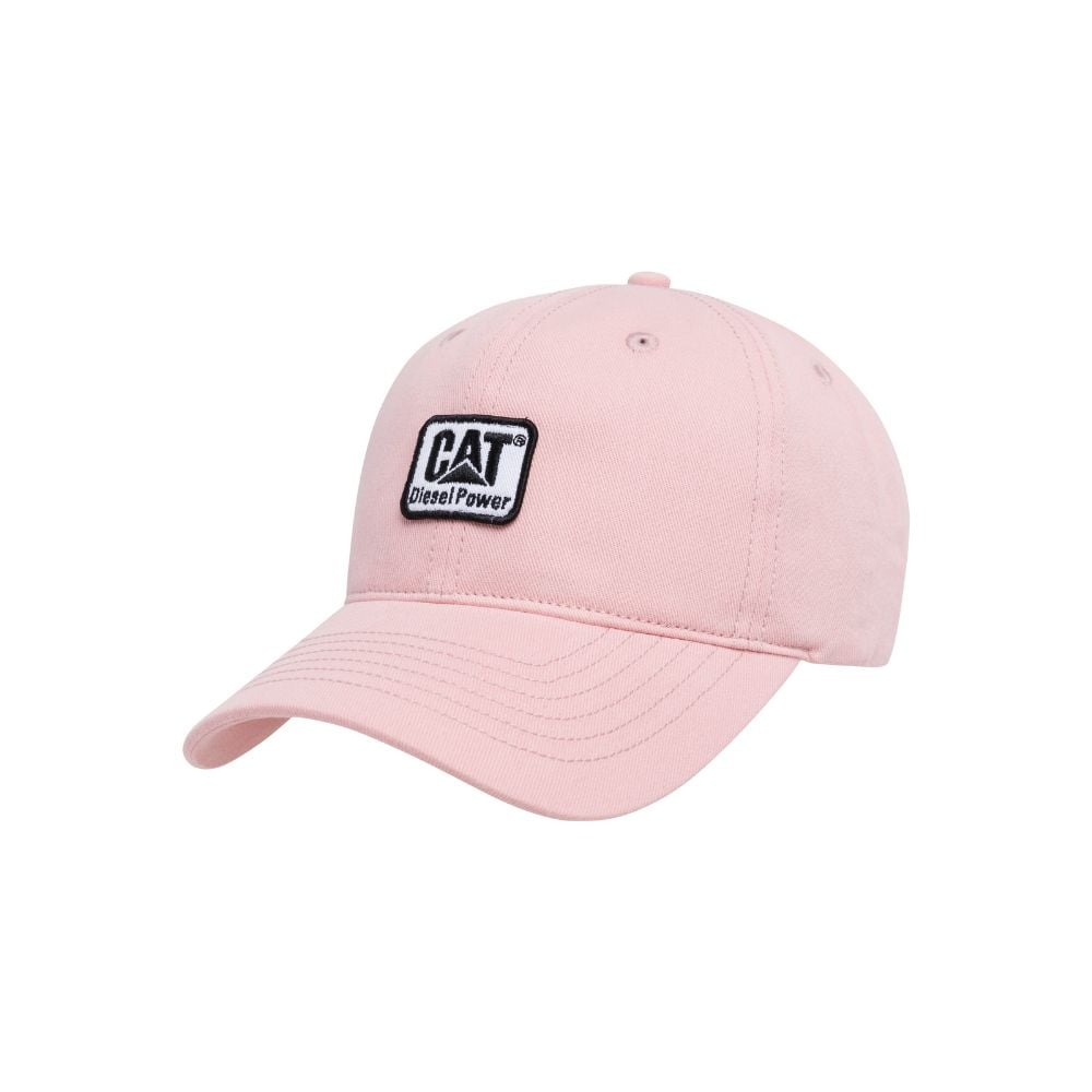 GORRO UNISEX LOW PROFILE DIESEL POWER PATCH ROSADO - 1