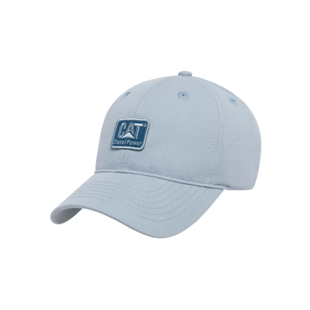 GORRO UNISEX LOW PROFILE DIESEL POWER PATCH CELESTE - 1