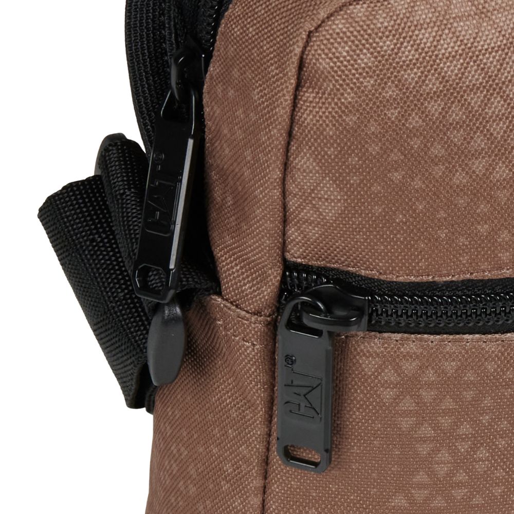 BOLSO UNISEX RODNEY MINI MARRÓN - 5