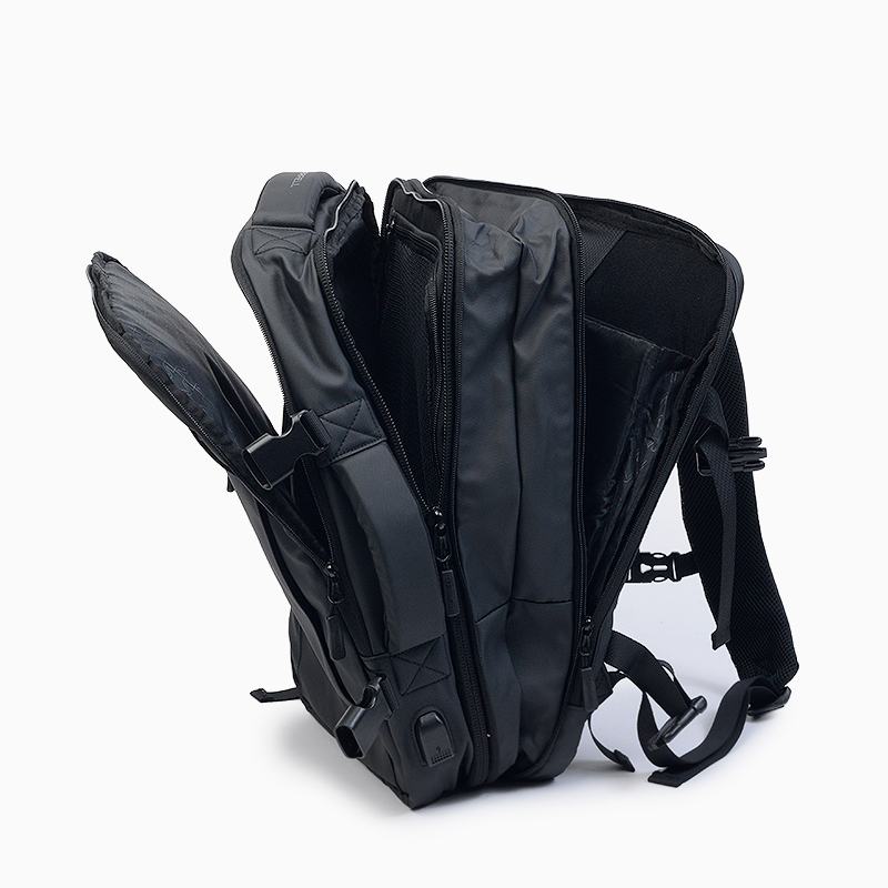 MOCHILA UNISEX EXPANDABLE BACKPACK 26/38 LT NEGRO - 4