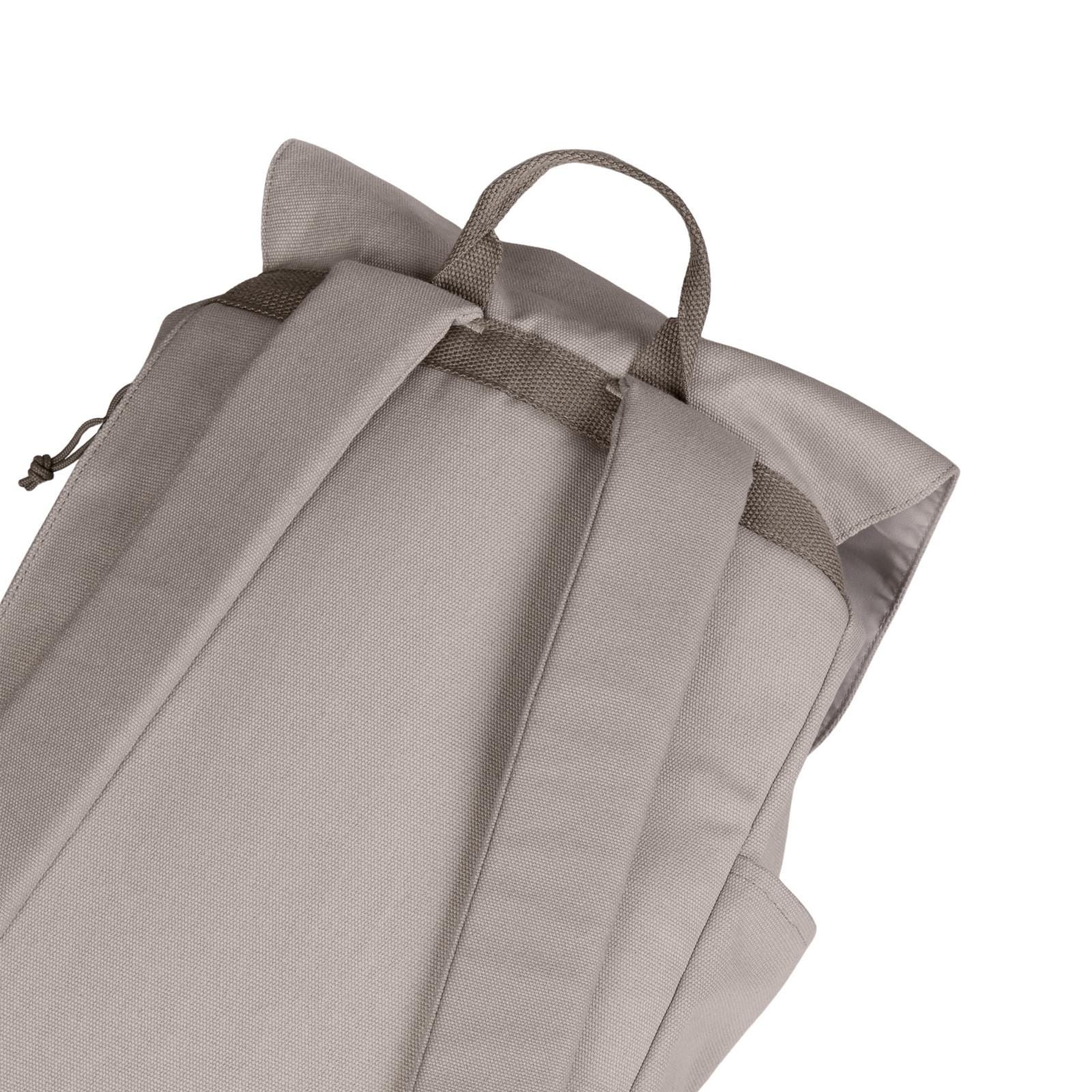 MOCHILA UNISEX ADULTO CANVAS BEIGE - 4