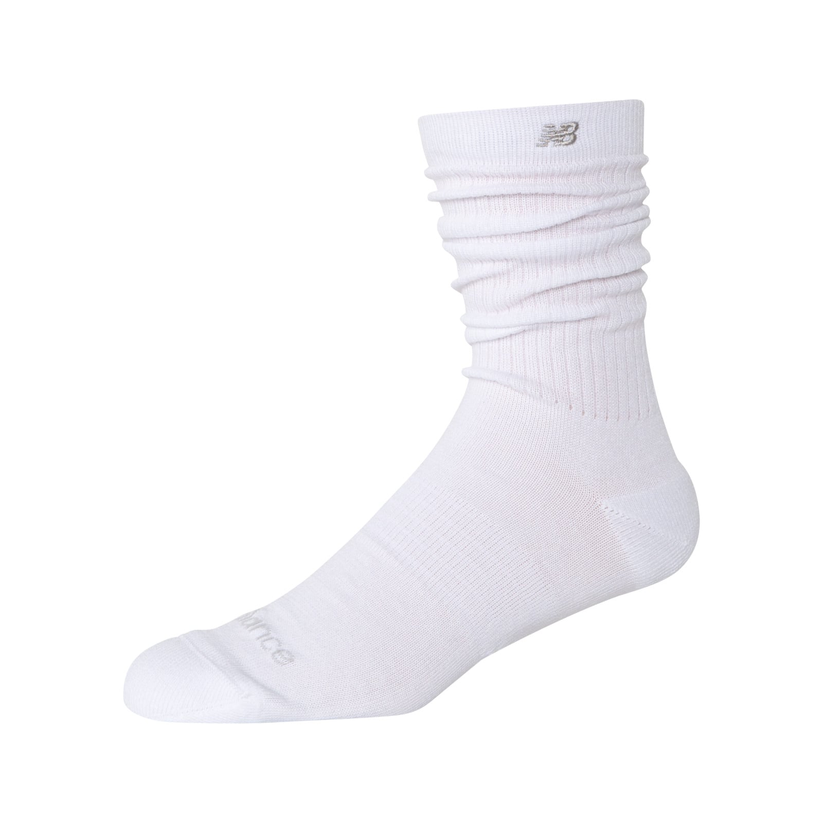 MEDIAS ACTIVE SLOUCHY CREW SOCKS 1 PAIR BLANCO - 1