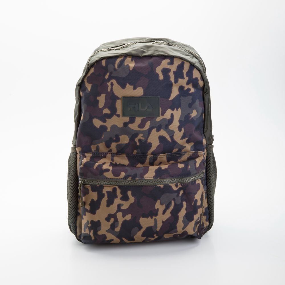 MOCHILA UNISEX ADULTO STAMPA VERDE - 1