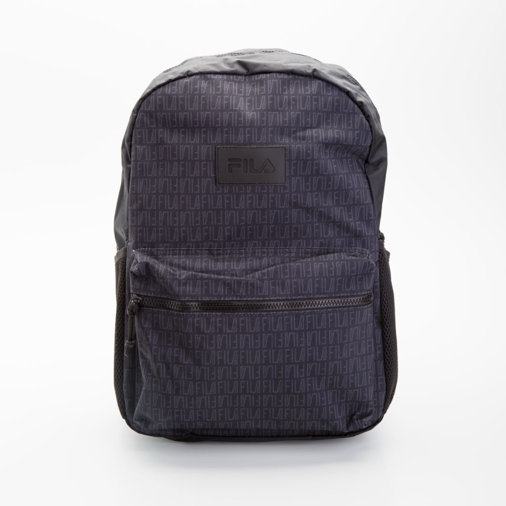 MOCHILA UNISEX ADULTO STAMPA NEGRO - 1