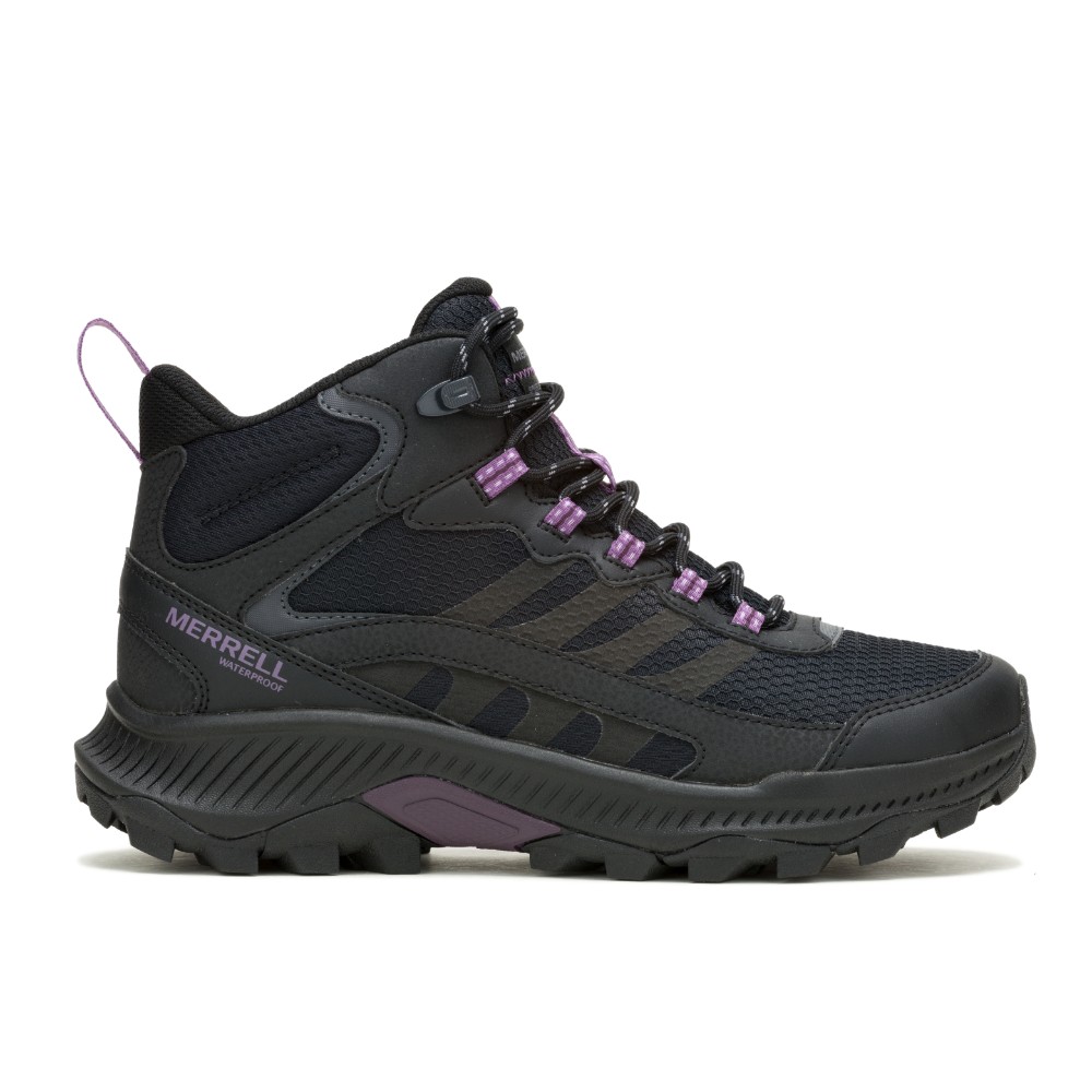 BOTINES MUJER SPEED STRIKE 2 MID WATERPROOF NEGRO - 1
