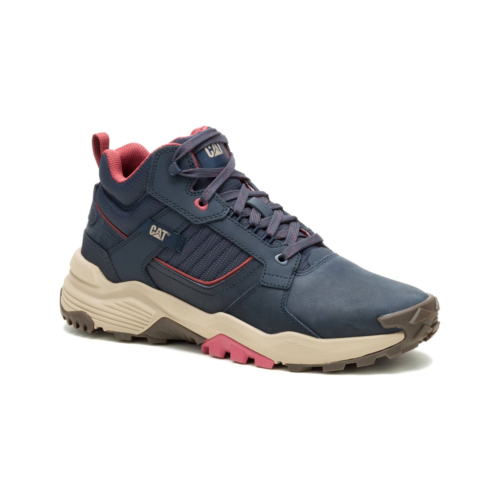 BOTINES HOMBRE GRAPPLE LEATHER MID AZUL - 2