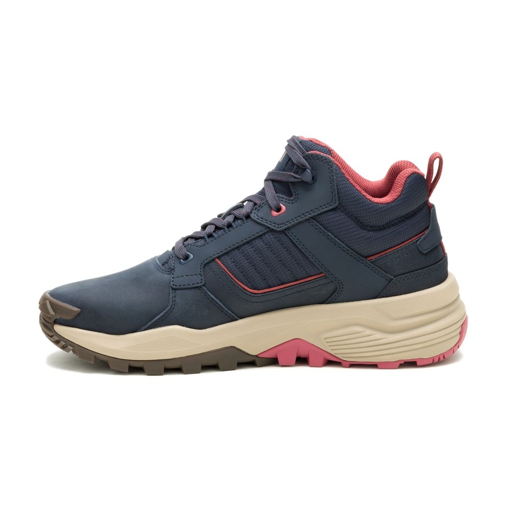 BOTINES HOMBRE GRAPPLE LEATHER MID AZUL - 3