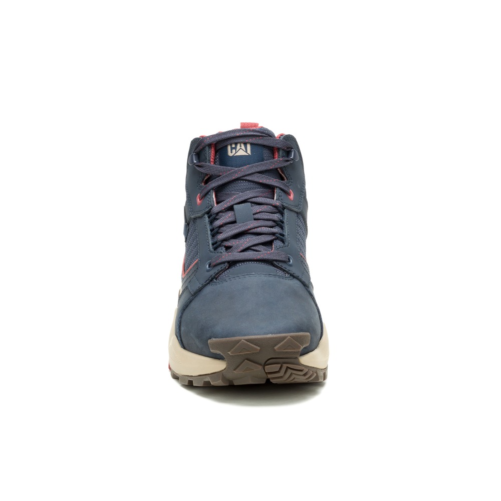 BOTINES HOMBRE GRAPPLE LEATHER MID AZUL - 4