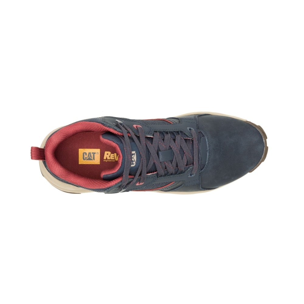 BOTINES HOMBRE GRAPPLE LEATHER MID AZUL - 6