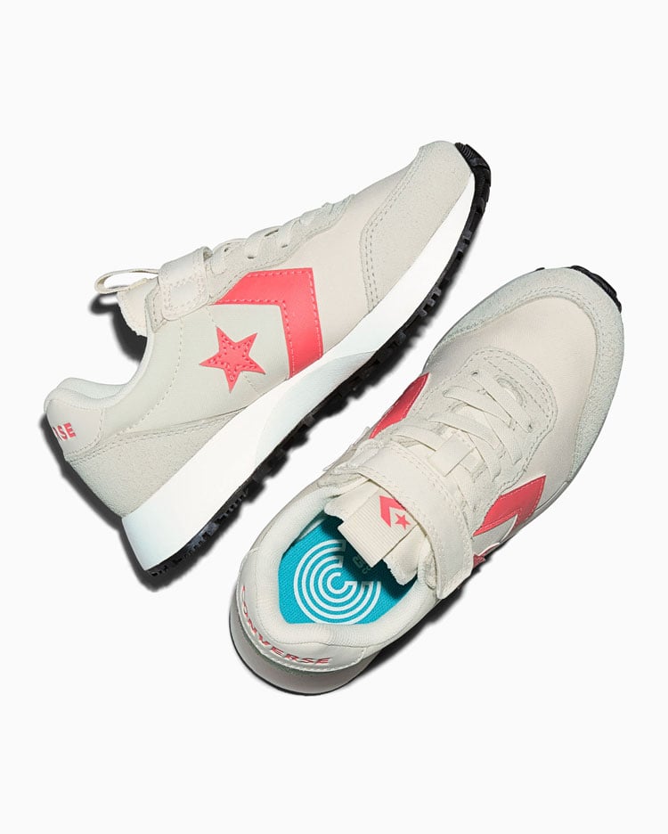 ZAPATILLAS NIÑAS CONVERSE OMEGA TRAINER EASY-ON CREMA - 3