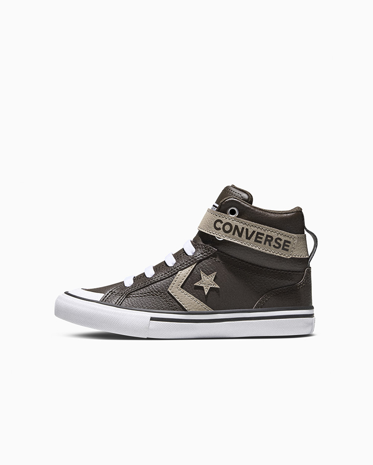 ZAPATILLAS NIÑOS PRO BLAZE EASY-ON LEATHER MARRÓN - 2