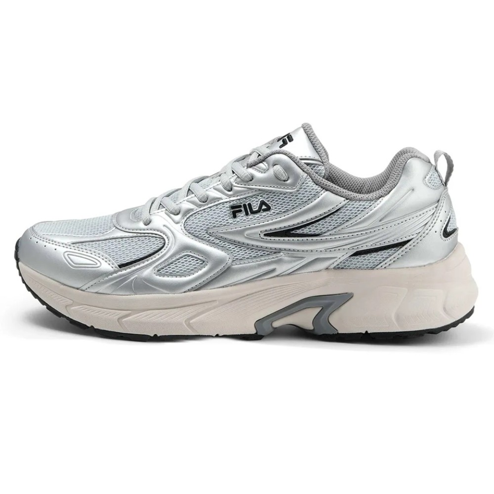 ZAPATILLAS MUJER RETRO RUNNING 3 PLATEADO V1 - 1