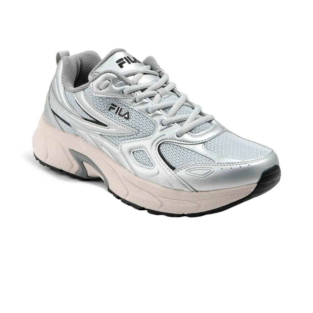 ZAPATILLAS MUJER RETRO RUNNING 3 PLATEADO V1 - 2