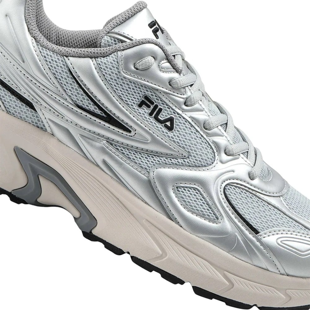 ZAPATILLAS MUJER RETRO RUNNING 3 PLATEADO V1 - 5