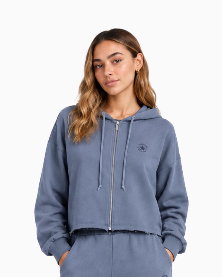 POLERA MUJER RETRO CHUCK AZUL V1 - 1