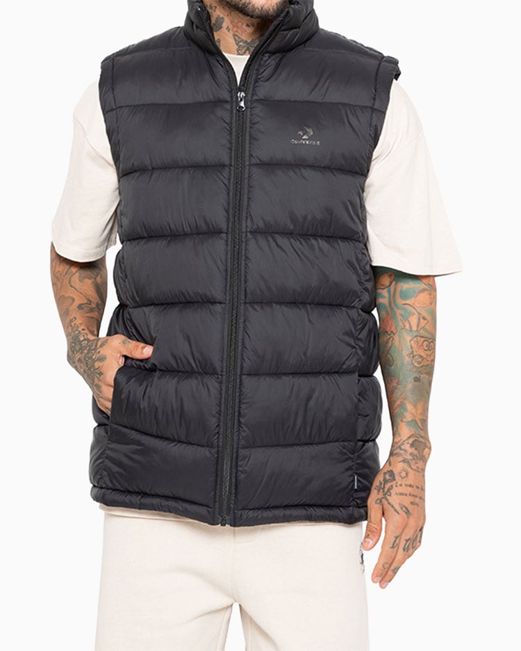 CASACA HOMBRE CHALECO ACTIVE QUILT NEGRO V1 - 1