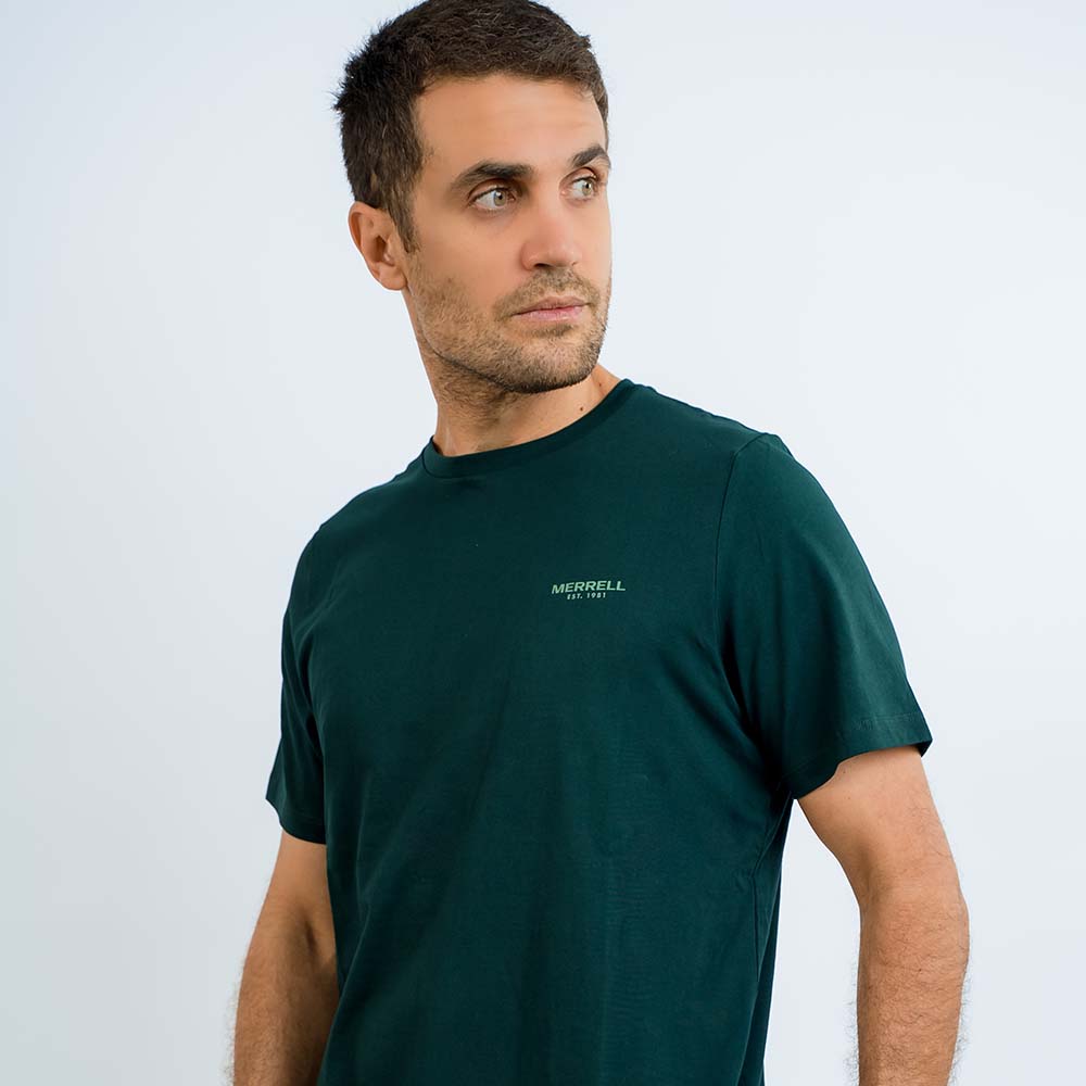 POLO HOMBRE BASIC MERRELL EST VERDE - 4