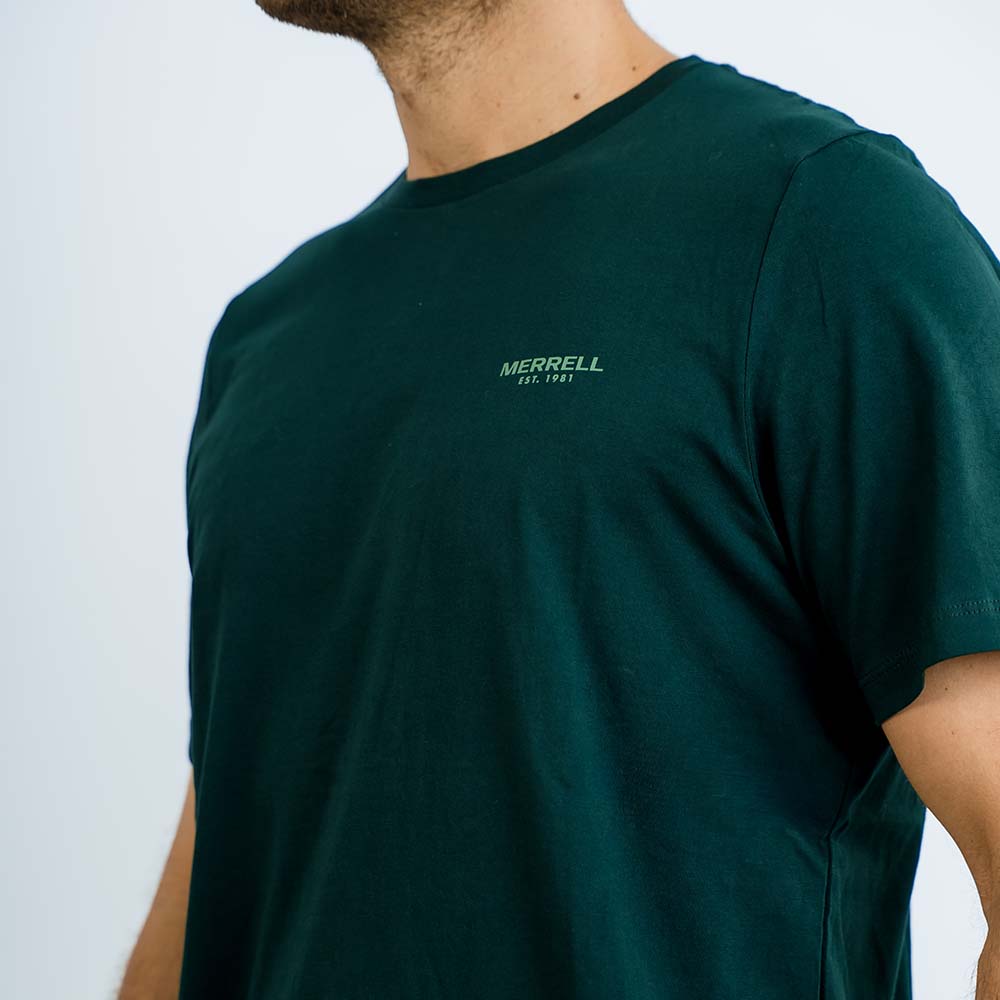 POLO HOMBRE BASIC MERRELL EST VERDE - 5