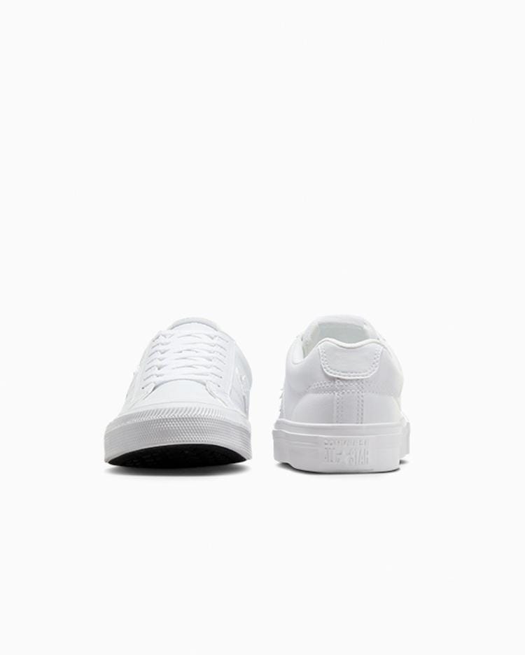 ZAPATILLAS UNISEX CONVERSE SPORT CASUAL FAUX LEATHER BLANCO - 5