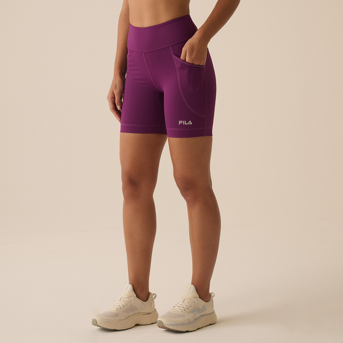 SHORT MUJER RACER MORADO V1 - 2