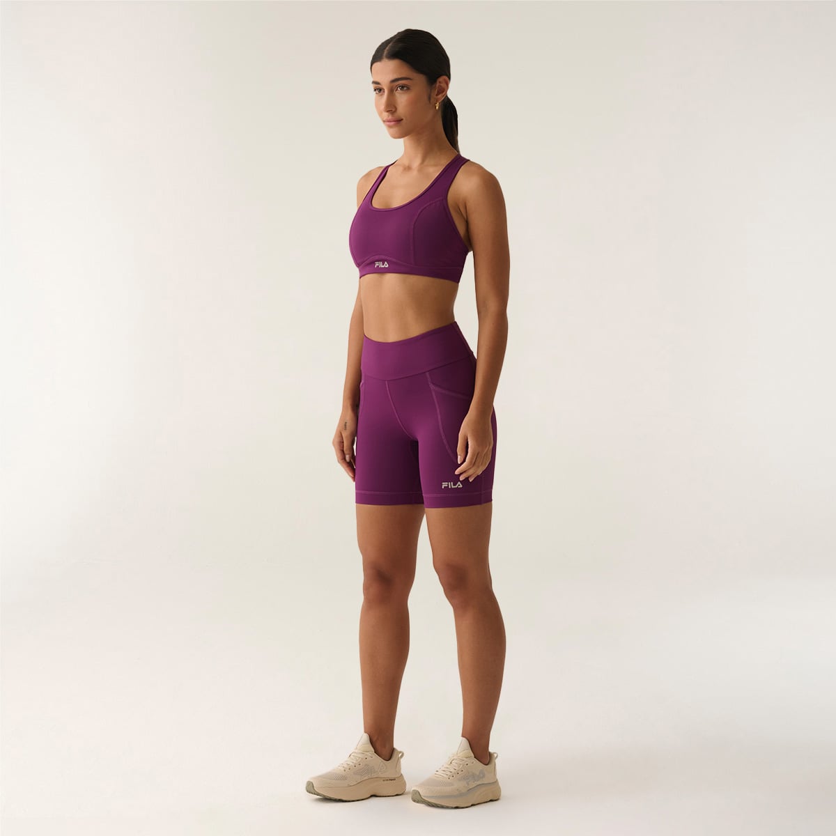 SHORT MUJER RACER MORADO V1 - 3