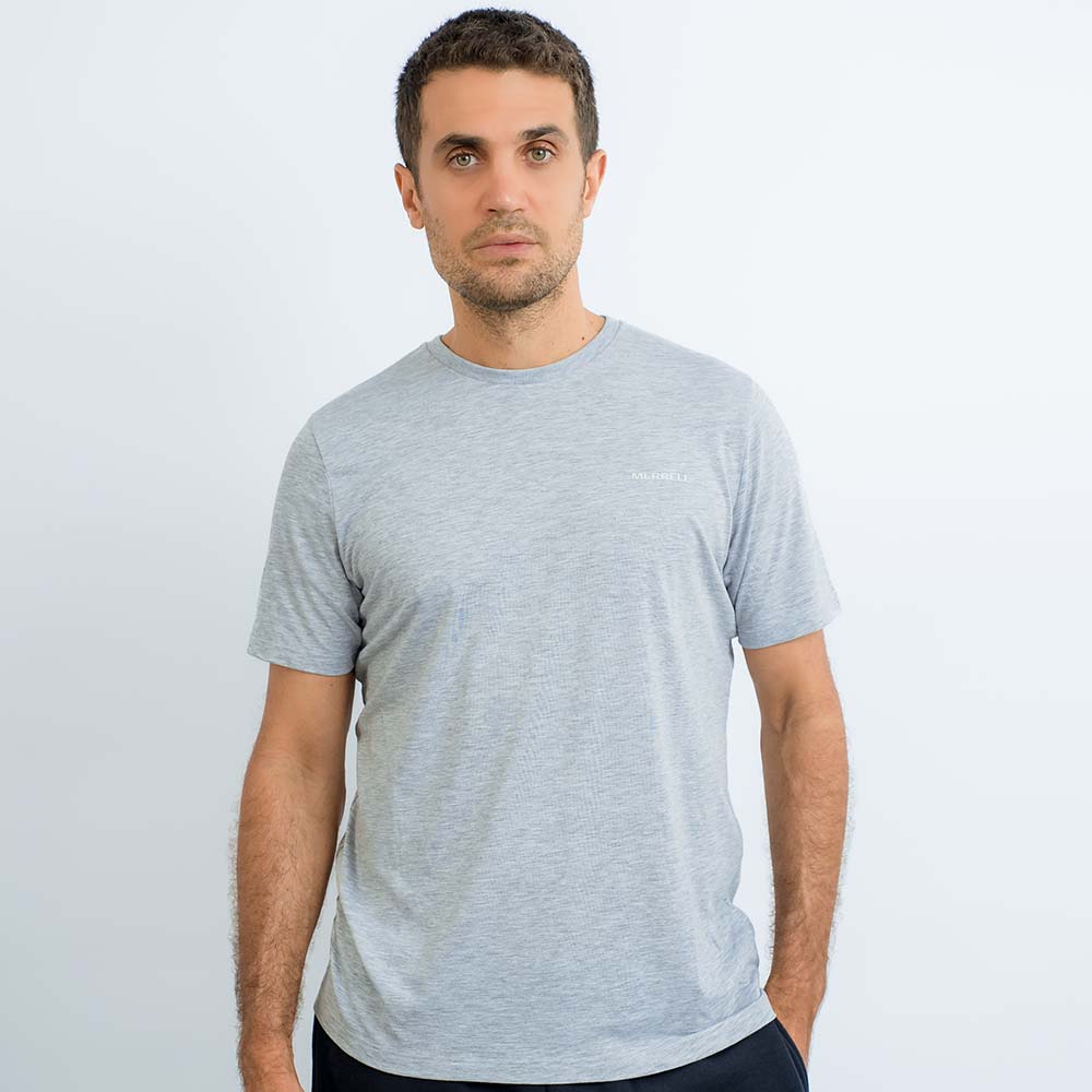 POLO HOMBRE HUARAZ GRAPHIC GRIS - 1