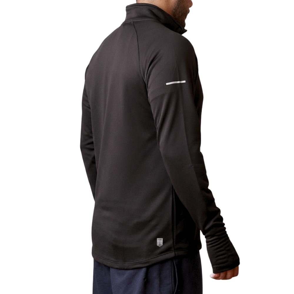 POLERA HOMBRE TRAINING HALF ZIP TOP NEGRO - 3