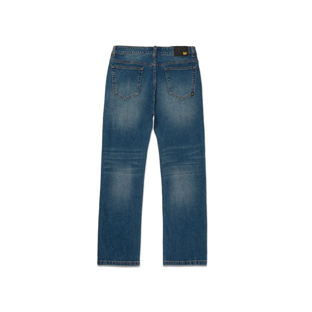 PANTALÓN JEAN HOMBRE ECO STRETCH DENIM STRAIGHT AZUL - 2