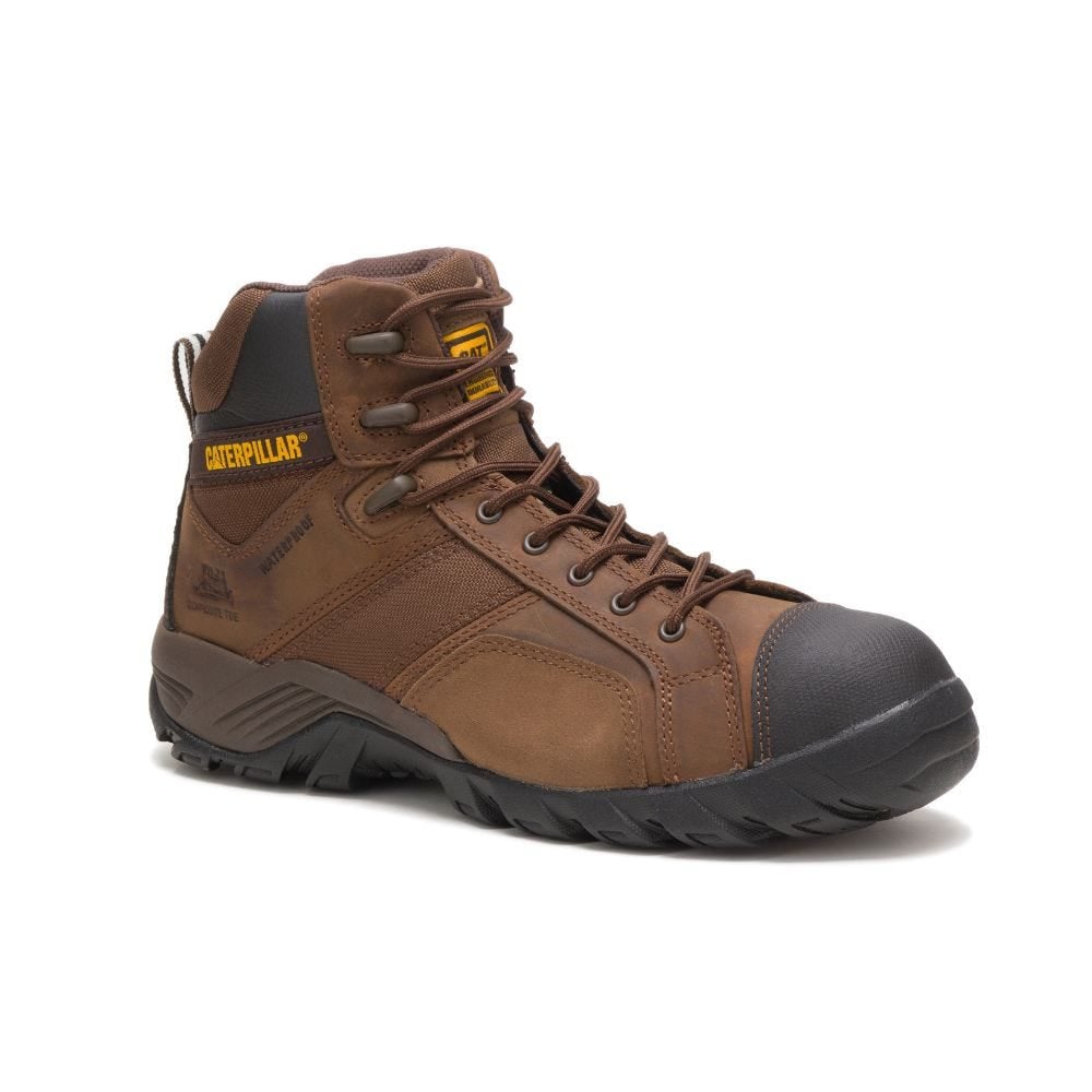BOTINES HOMBRE ARGON HI WP CT MARRÓN - 8