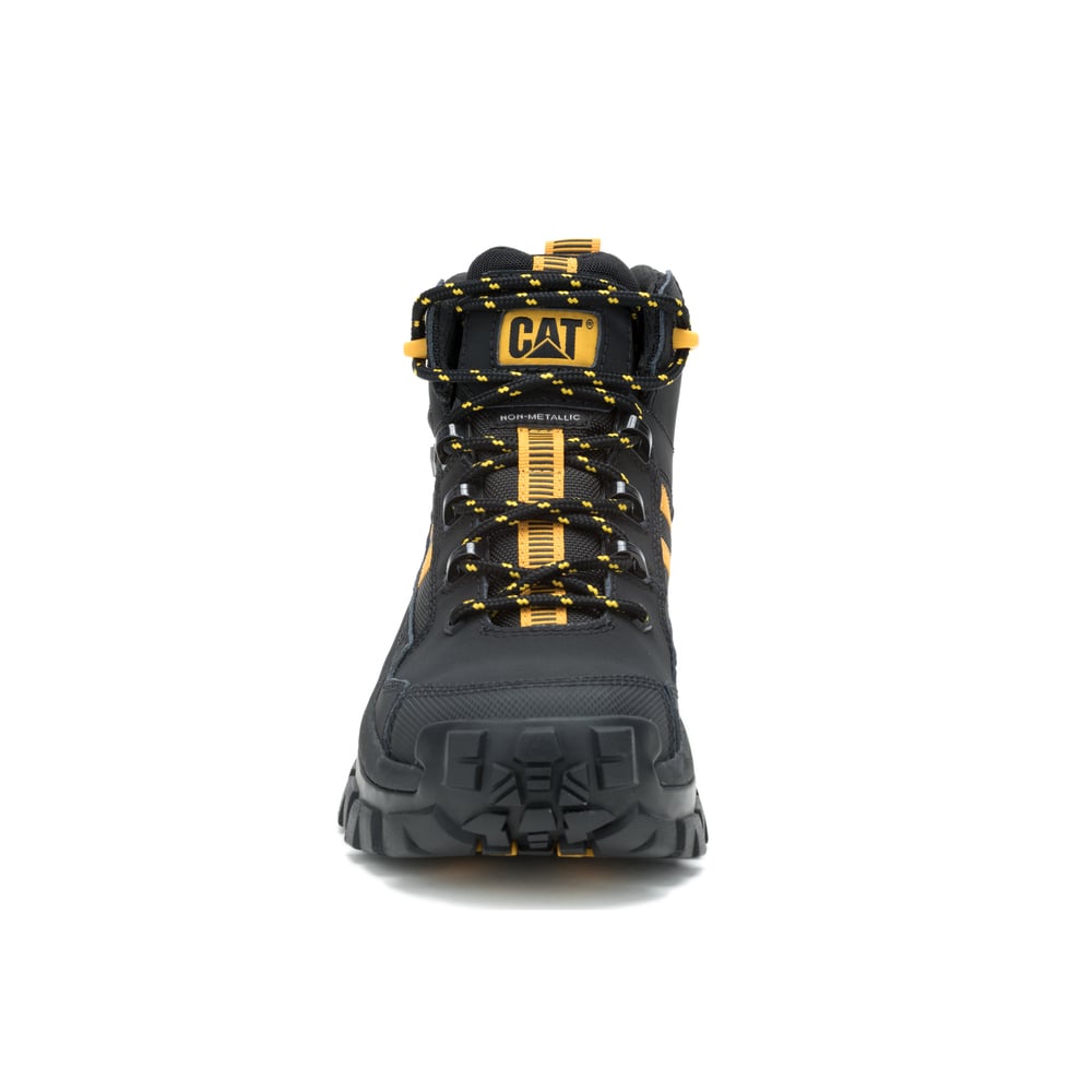 BOTINES HOMBRE INVADER MID VENT WP NM CT NEGRO - 4