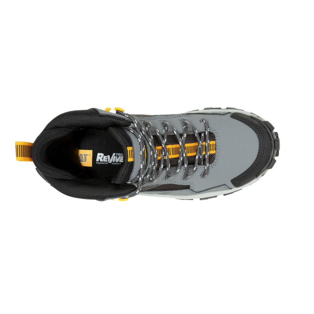 BOTINES HOMBRE INVADER MID VENT CT GRIS - 5