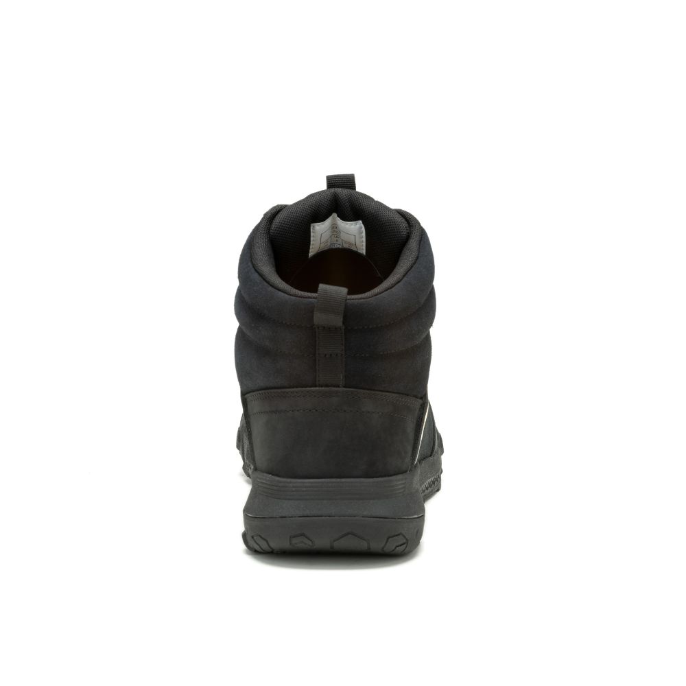 BOTINES HOMBRE HEX READY MID NEGRO - 4