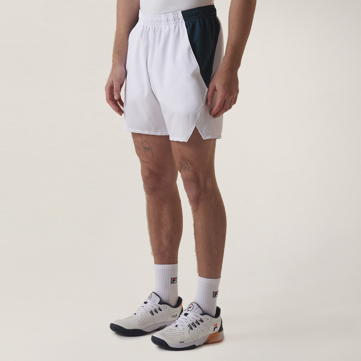 SHORT HOMBRE MATCH BLANCO V1 - 1