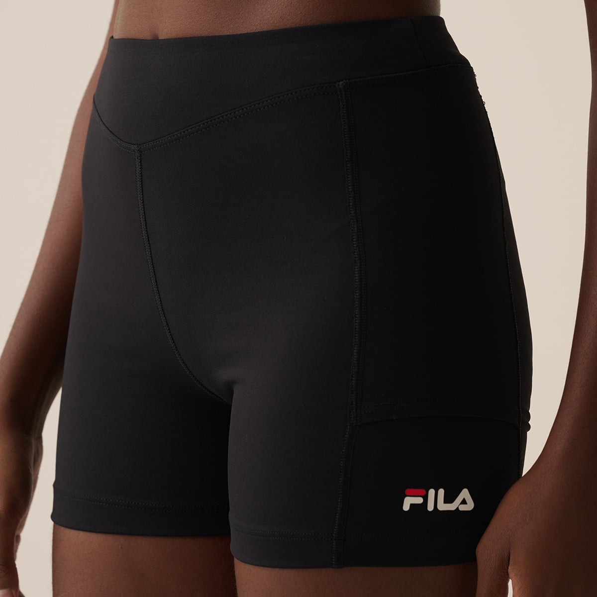 SHORT MUJER TENNIS BASIC NEGRO V1 - 1
