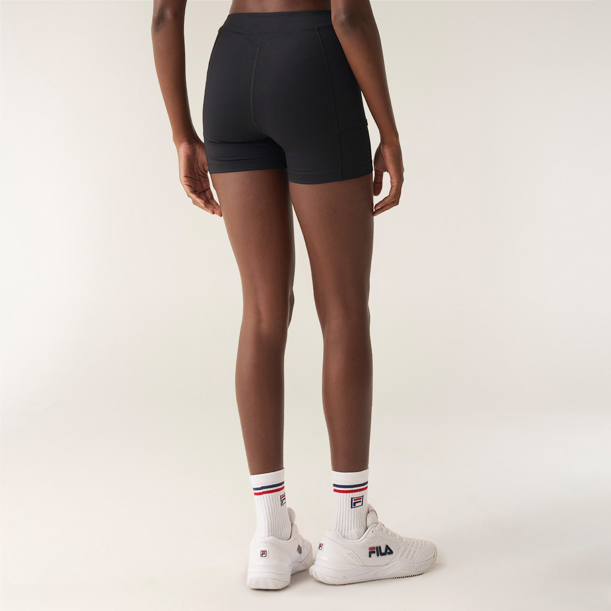 SHORT MUJER TENNIS BASIC NEGRO V1 - 5