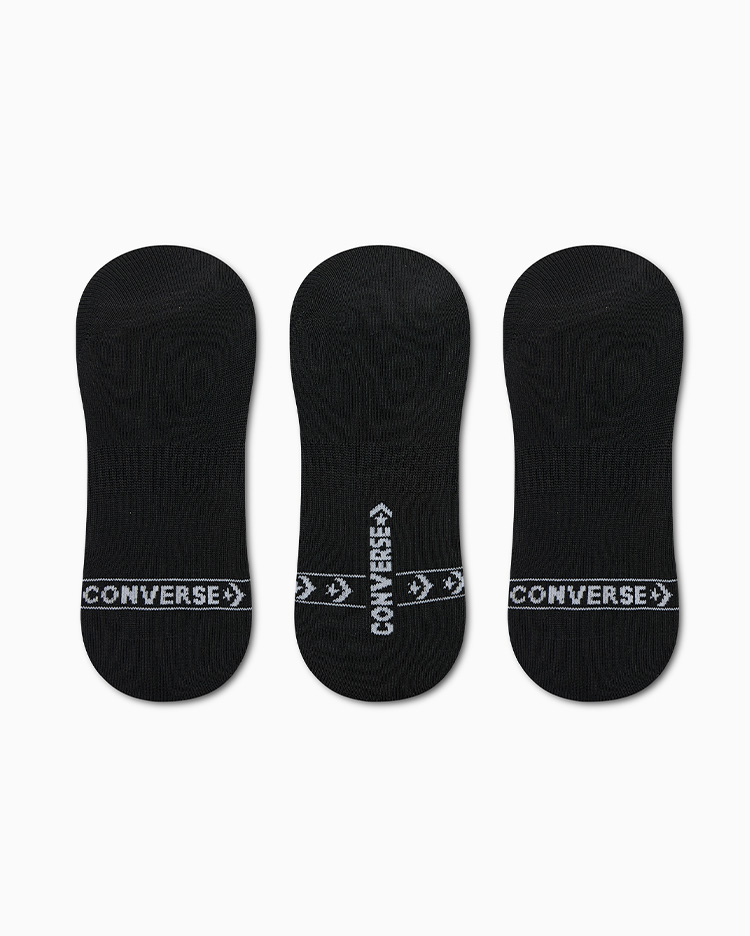 MEDIAS MUJER PACK X3 NO SHOW WORDMARK BLANCO - 3