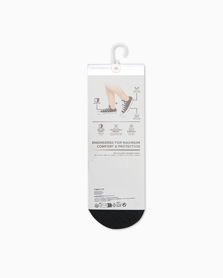 MEDIAS MUJER PACK X3 NO SHOW WORDMARK BLANCO - 5