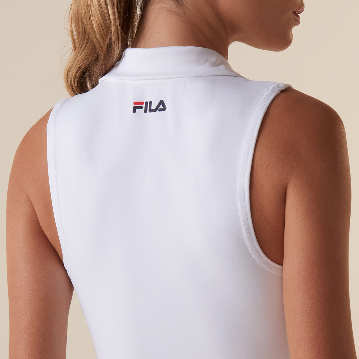 TOP MUJER TENNIS BASIC BLANCO V1 - 4