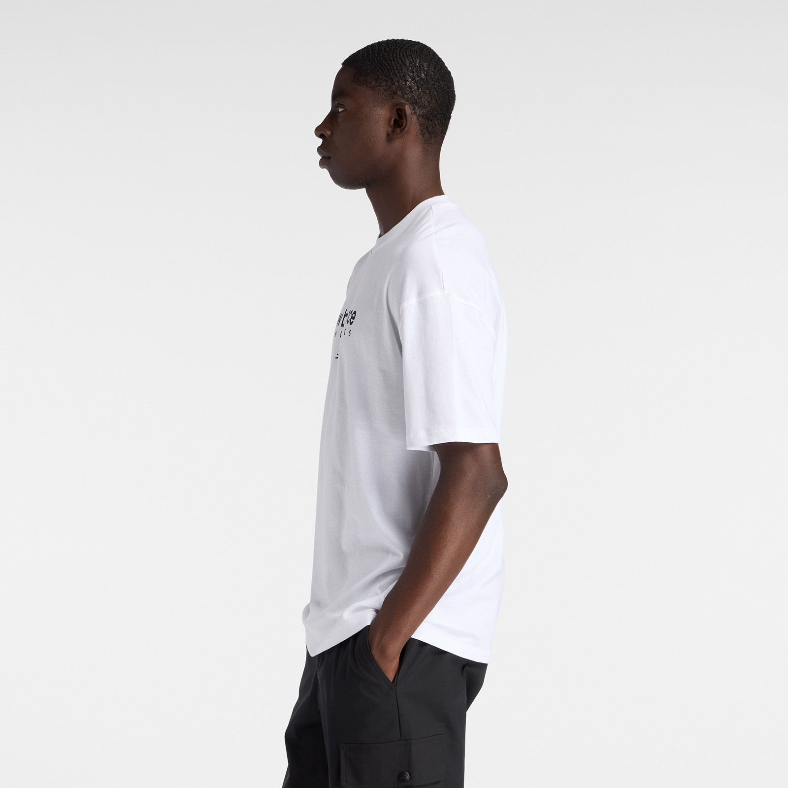 POLO HOMBRE LINEAR GRAPHIC NEGRO V1 - 2