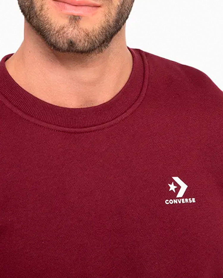 POLERA HOMBRE BASIC CREW GUINDA - 3