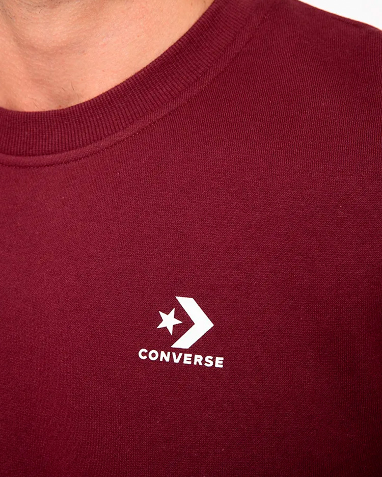 POLERA HOMBRE BASIC CREW GUINDA - 4