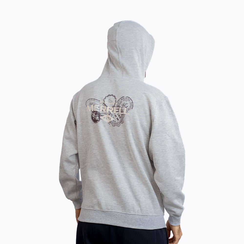 POLERA HOMBRE PERÚ GRAPHIC HOODY GRIS - 6